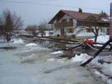 Hochwasser in Frankenhofen, März 2006
