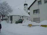 Schneechaos in Frankenhofen, März 2006