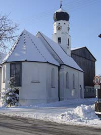 Die Kapelle von Frankenhofen von außen